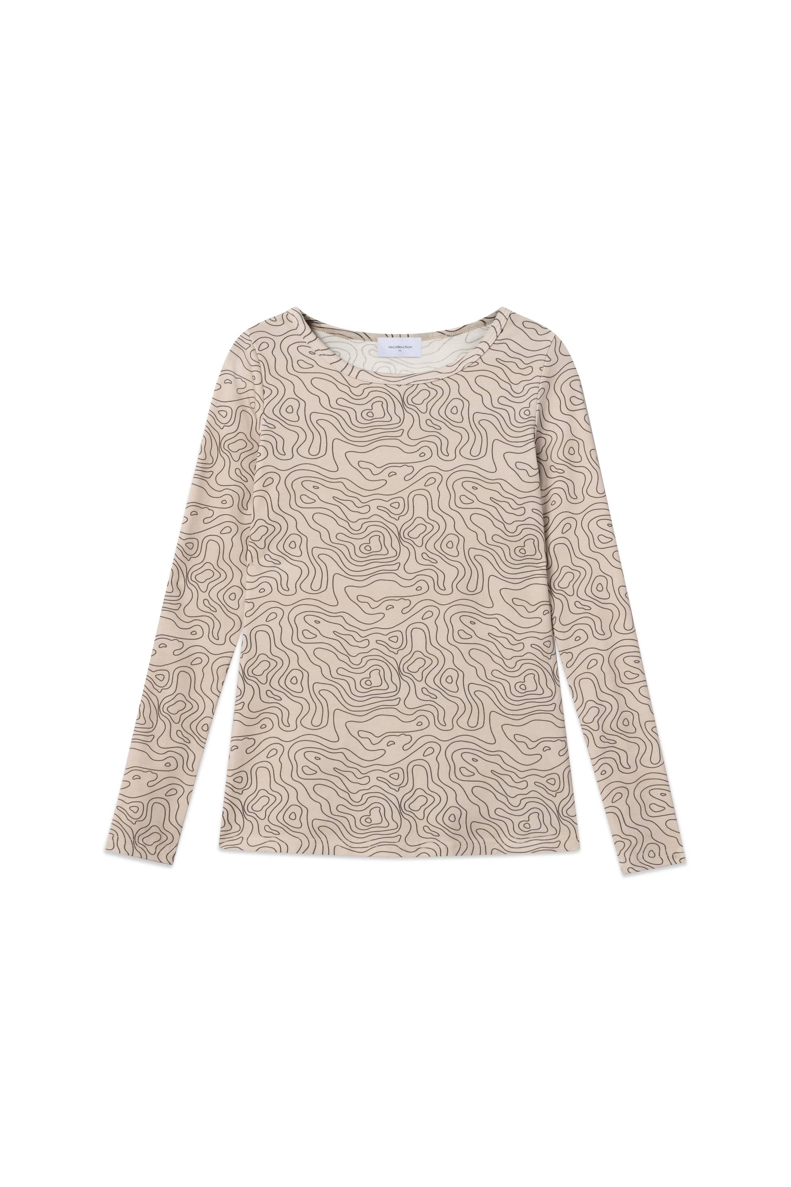 Abstract Print Tee