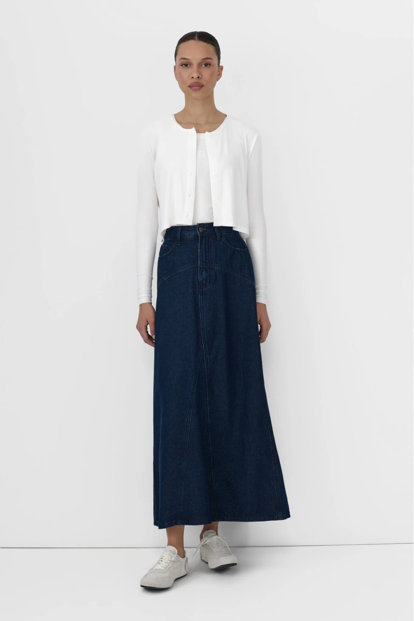 Ribbed Cropped Cardigan - Image 24